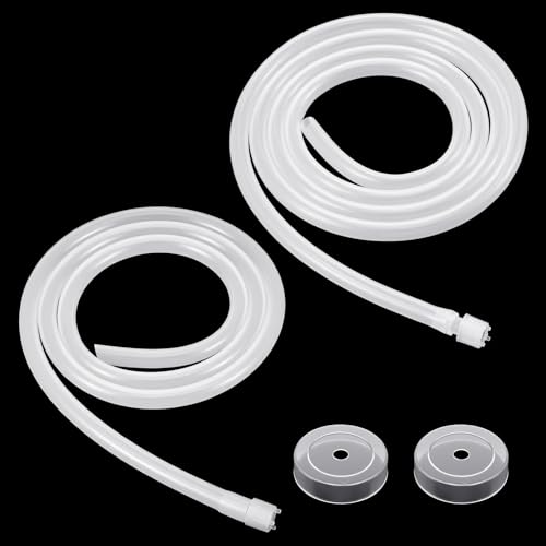 Silicone Tubing 2 Pack 1/4