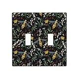 Dimensioni dei piatti da parete: la piastra da parete a 2 bande Wasp and Florals è di dimensioni standard: 4. 12,7 cm di altezza x 11,4 cm di lunghezza, e viene fornito con 4 viti colorate
