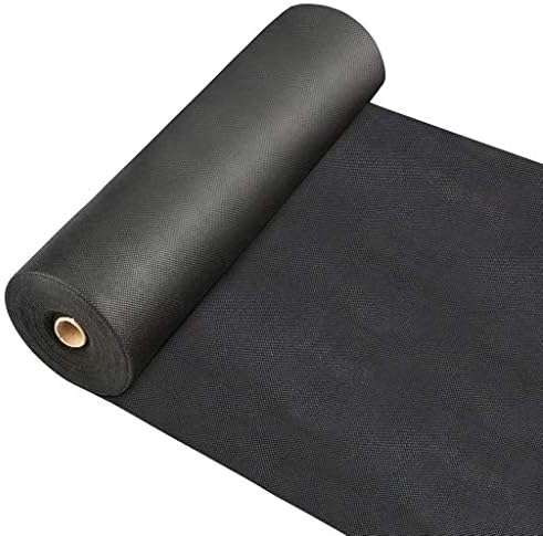 OriginA Garden Landscape Fabric Pro Commercial Weed Barrier Heavy Duty Driveway Gardening Mat Polypropylene Ground Cover Flower Vegetable Raised Beds Lawn Yard Landscaping Cloth Black, 3x15ft