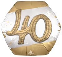 Anagram Golden Age 40 Foil Balloon