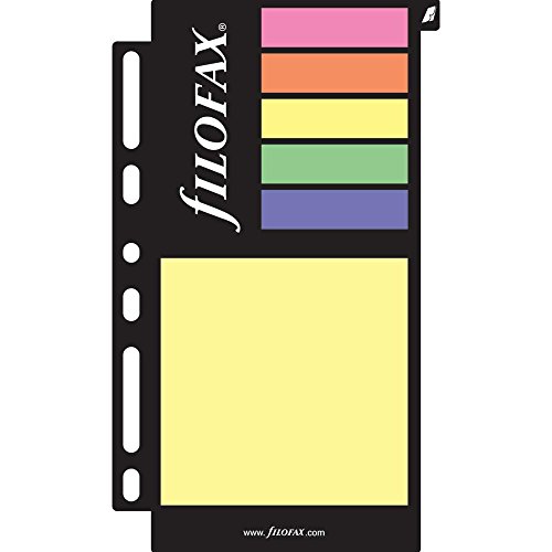 Notes Autocollantes Filofax Multi-Fit pour Organiseur Personnel Format Pratique Multi-Couleurs