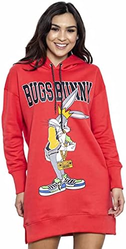 Moletom Long Sideway Looney Tunes Pernalonga - Vermelho | Amazon.com.br