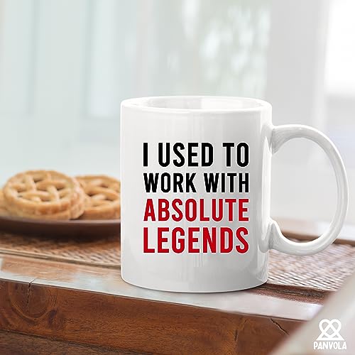 Image of Panvola I Used To Work With Absolute Legend Coworker Retirement New Job Goodbye Workplace Office Colleague Coffee Mug 11 oz
