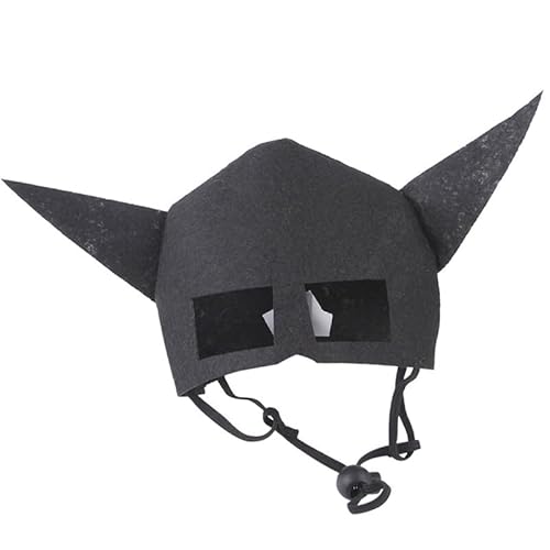 Boné de gato ajustável com desenho divertido para animais de estimação, acessório de fantasia de mor