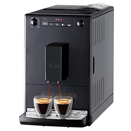 Melitta Caffeo Solo, 1.2L, Noir Pure Black, E950-222, Machine à Café et Expresso Automatique avec Broyeur à Grains – Image 4