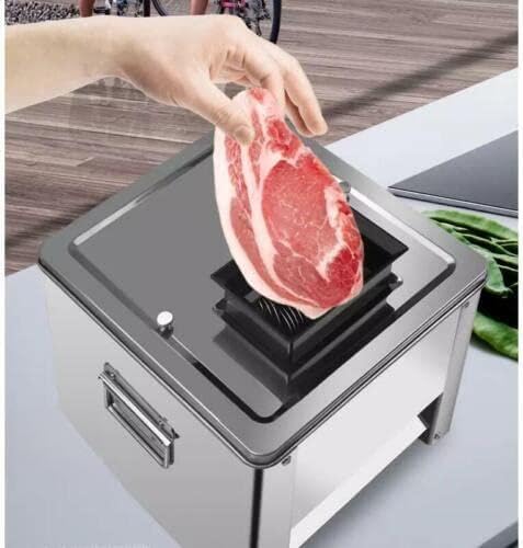 Commercial Stainless Steel Meat Slicer Full Automatic Home Meat Desktop 220V
