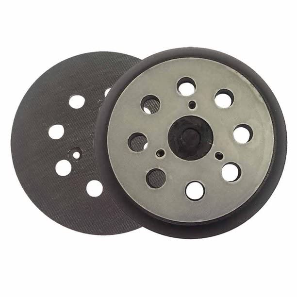 5 Inch 8 Hole Hook and Loop Sander Pad Compatible with DeWalt, Makita, Porter Cable Orbital Sander - Fits DW420/K, DW421/K, DW423/K, DW426/K, D26451, Makita BO5010/K, BO5030/K, BO5031/K,BO5041/K