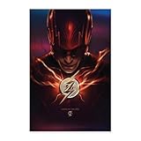 Spreadshirt The Flash Poster Mit Logo Poster 40x60 cm, One 