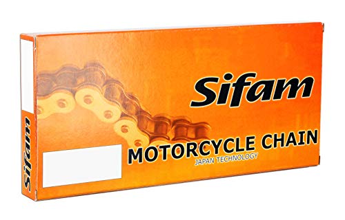 Cadena de transmisión Sifam Hyper O Ring paso 530 de 118 enlaces para moto