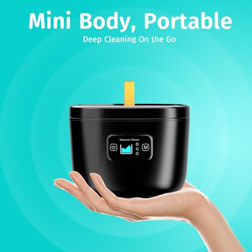 Vslsv ZHU-JUNCHENG-JYQXQ-BK Ultrasonic Cleaner For Retainer, Dentures thumb #6