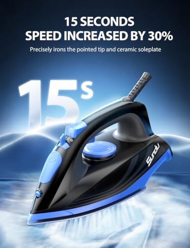 Image of Sundu Steam Iron with Ceramic Soleplate & Burst of Steam