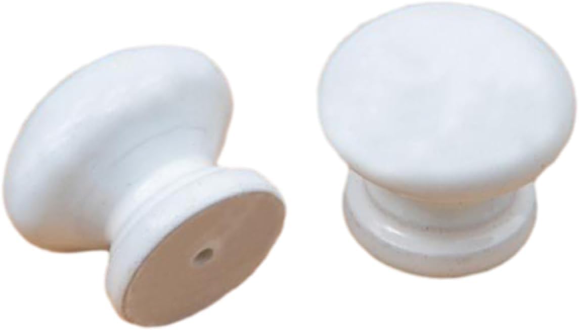 Tnbccxn Ab.19 Diameter 24Mm Cabinet Handles, Cabinet Handles,Furniture Solid Mushroom Drawer Knob 2 Pack(Ab.19 Diameter 24Mm)
