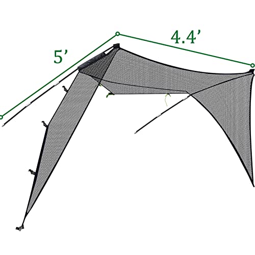 Golf Practice Hitting Nets For Backyard Driving Indoor Use Heavy Duty Practice Golf Driving Nets For Backyard Premium Portable Golf Impact Nets Cages With Frame And Net For Kids Men #TOP1