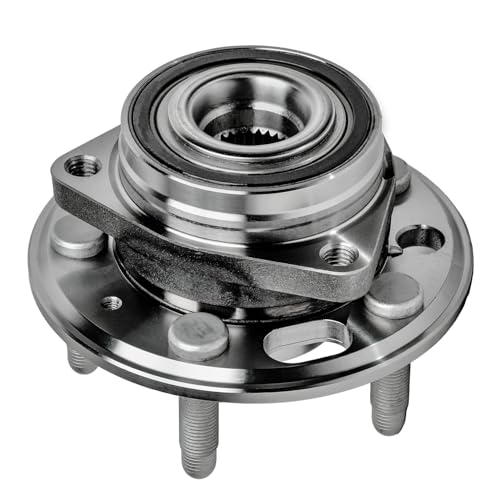 Detroit Axle - Front Wheel Bearing Hub for Chevy Malibu Limited Impala Buick Regal Lacrosse Saab 9-5 Cadillac XTS CTS, Front Wheel Bearing and Hub Assembly Replacement
