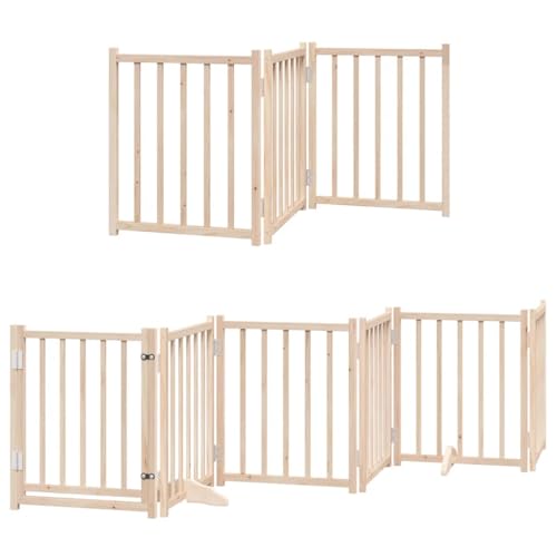 Vidaxl Cancello Per Cani Porta Pieghevole 15 Pannelli 750 Cm In Pioppo