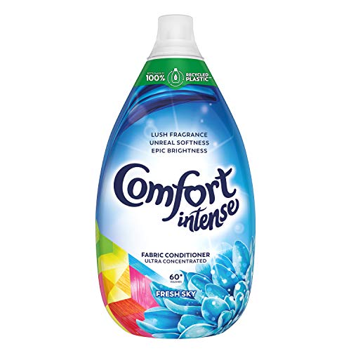 Comfort intense Fabric Conditioner Liquid, Fresh Sky 900 ml, 60 washes