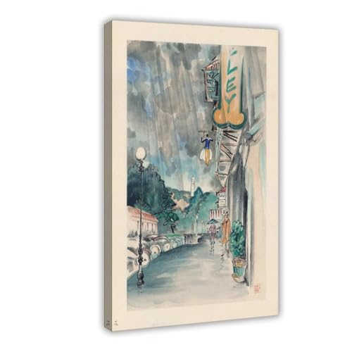 Impression giclée japonaise Chiura Obata sur toile haut de gamme
