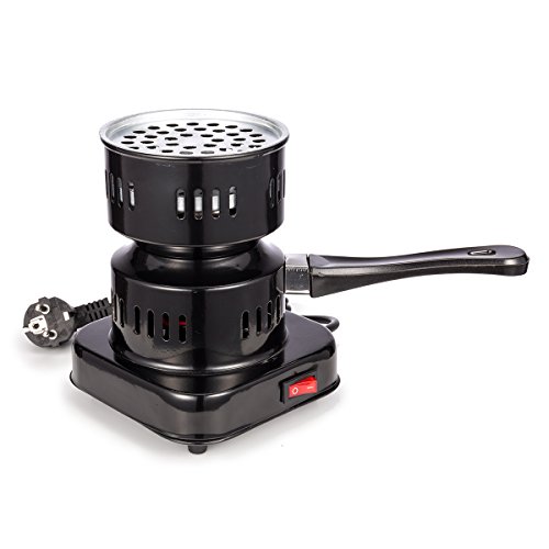 600W Profi Elektrischer Kohleanzünder für Shisha Wasserpfeife Heizplatte Kohle Brenner, mit Abziehbarer und… – Bild 5