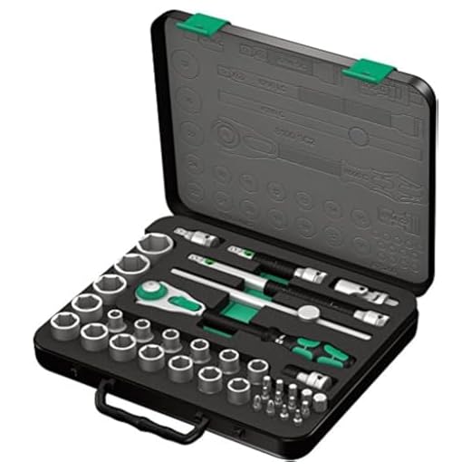 Wera Zyklop Speed-Knarrensatz 8100 SC 2, 1/2"-Antrieb, metrisch, 37-teilig, 05003645001