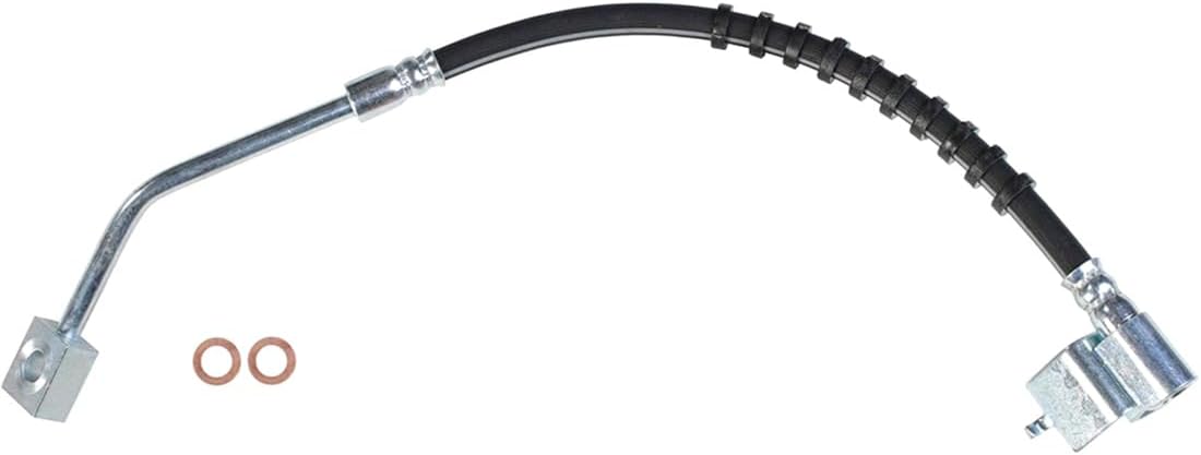 2x Front Brake Hose Hydraulic Brake Line Replacement Fits Chrysler PT Cruiser 2009 2008 2007 2006 2005 2004 2003 2002 2001