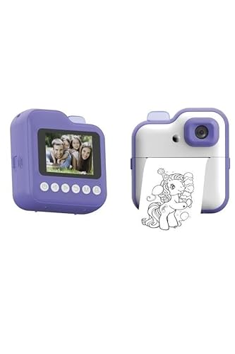 Torima TRM-CMR15 Mor Dijital Video Kayıt Fotoğraf Çocuk Kamerası Anlık Termal Resim Kağıt Baskılı Yazıcı