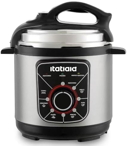Panela de Pressão Elétrica Itatiaia Essencial 3L 700W 127V Inox