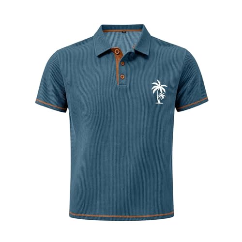 Polo Manga Corta Hombre,Camisa Manga Corta Hombre Seda Cuello Verano Ligera Transpirable Elegante Clásica Cómoda