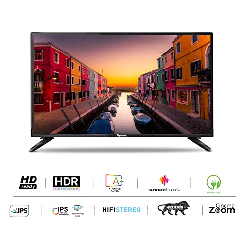 Dyanora 60cm (24 Inches) HD Ready LED TV with A+ Grade Panel, Noise Reduction, Dynamic Picture Enhancement, Cinema Zoom, Powerful 20W Box Speakers, 60Hz Refresh Rate, Model DY-LD24H0N (Black) 2 41j7WBzqHCL
