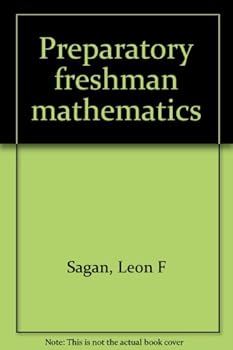Unknown Binding Preparatory freshman mathematics Book