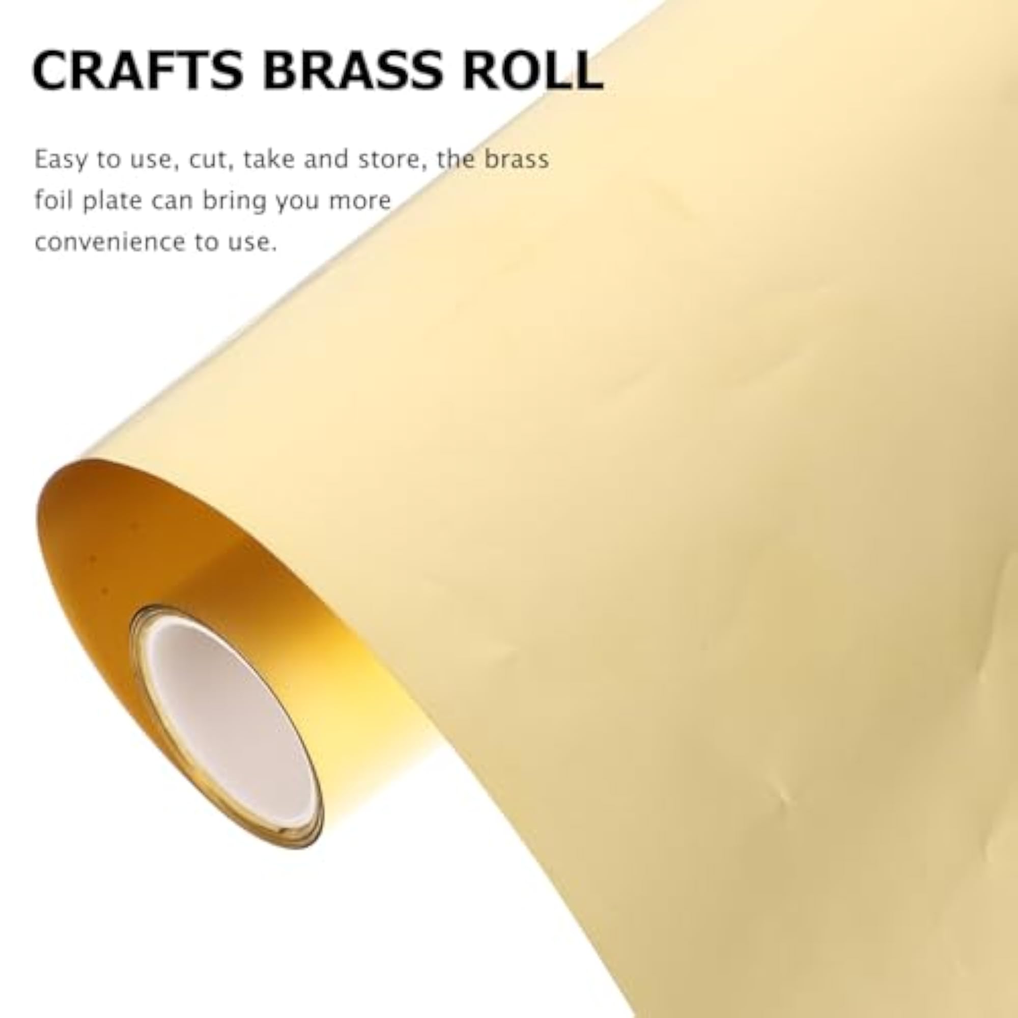 1 Roll Brass Sheet Brass Foil Plate for DIY Projects