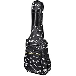 Étanche Oxford Guitar Bag 39/40 / 104.1cm Modèle de coque musicale rembourré Sac de voyage en nylon pour guitare… - Les Beatles, Paul McCartney, John Lennon, RIngo Starr, George Harrison Étanche Oxford Guitar Bag 39/40 / 104.1cm Modèle de coque musicale rembourré Sac de voyage en nylon pour guitare… – Image 2