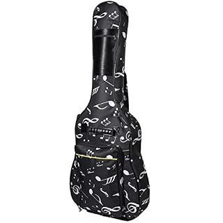 Étanche Oxford Guitar Bag 39/40 / 104.1cm Modèle de coque musicale rembourré Sac de voyage en nylon pour guitare… - Les Beatles, Paul McCartney, John Lennon, RIngo Starr, George Harrison Étanche Oxford Guitar Bag 39/40 / 104.1cm Modèle de coque musicale rembourré Sac de voyage en nylon pour guitare… – Image 2