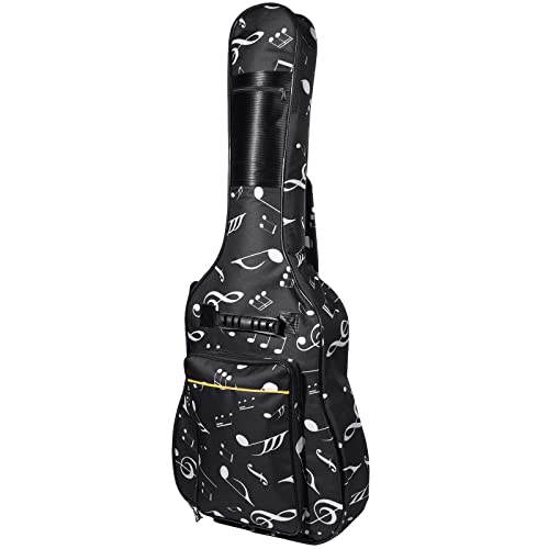 Étanche Oxford Guitar Bag 39/40 / 104.1cm Modèle de coque musicale rembourré Sac de voyage en nylon pour guitare… - Les Beatles, Paul McCartney, John Lennon, RIngo Starr, George Harrison Étanche Oxford Guitar Bag 39/40 / 104.1cm Modèle de coque musicale rembourré Sac de voyage en nylon pour guitare… – Image 3