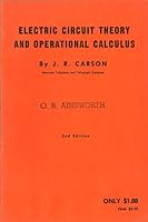 Electric circuit theory and the operational calculus B00085BYDE Book Cover