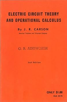 Paperback Electric circuit theory and the operational calculus Book