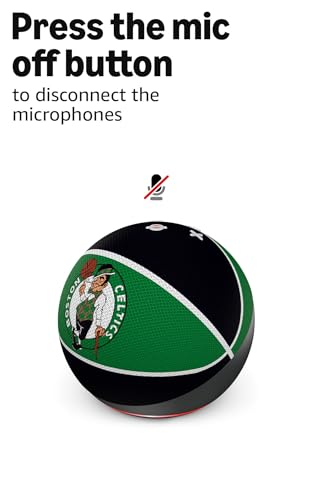 Image of Amazon Echo Dot (newest model) | Officially Licensed NBA Limited-Edition | Boston Celtics