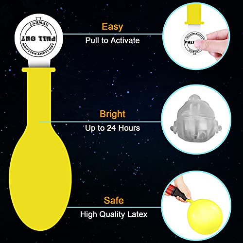 Ifunow Led Balloons Flashing, 32 Pack, 8 Colors Light Up Balloons, Lasts 12-24 Hours For Glow In The Dark Party Supplies, Birthday, Halloween, Easter Party And Wedding Decorations #TOP5