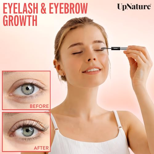 UpNature Organic Castor Oil Lash & Brow Serum (2 oz) — view 2