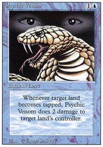 Magic: the Gathering - Psychic Venom - Revised Edition