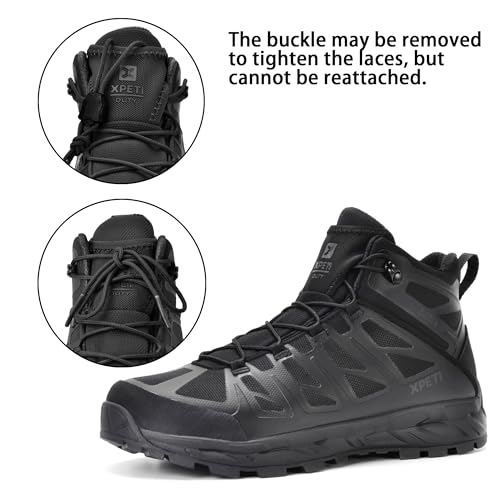 Image of XPETI Men's Stealth Mid Tactical Boots