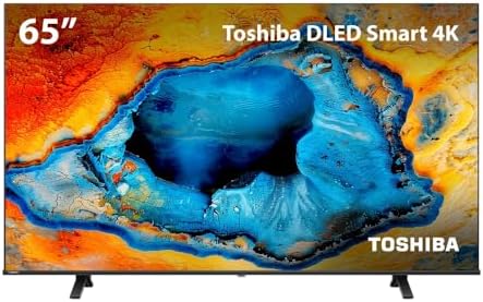 Smart TV DLED 65" 4K Toshiba 65C350NS VIDAA 4 HDMI 2 USB Wi-Fi - TB032M
