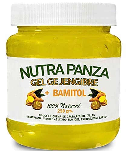 Nutraholics Gel De Jengibre + Bamitol Ginger Desinflama Reductor Quema Grasa #TOP2