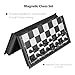 Mini Travel Chess Set Magnetic Vikutu 5.9 Inches Portable Small Folding Chess Board (X-Small)