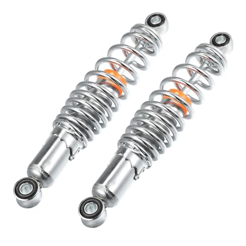 Amortisseur moto 250mm réglable en métal chromé pour suspension arrière 50cc-125cc