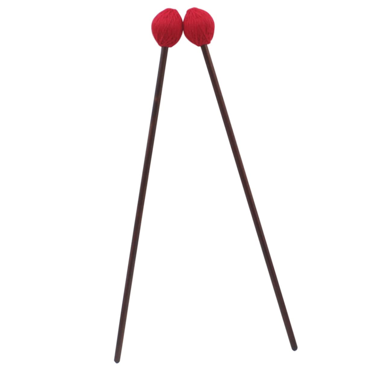 Holibanna 1 Pair Marimba Mallets Durable Percussion Drumsticks for Tongue Drum for Students Comfortable Grip Performance for Various Percussion Instruments