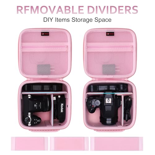 Estuche rígido XANAD para cámara Sony Alpha serie 7, rosa miniatura 3