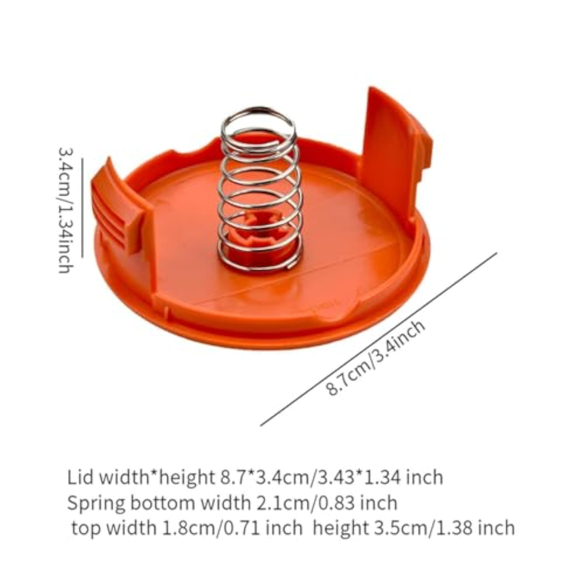 Lawnmower Spool Cap Solid for Automatic Feed Reel