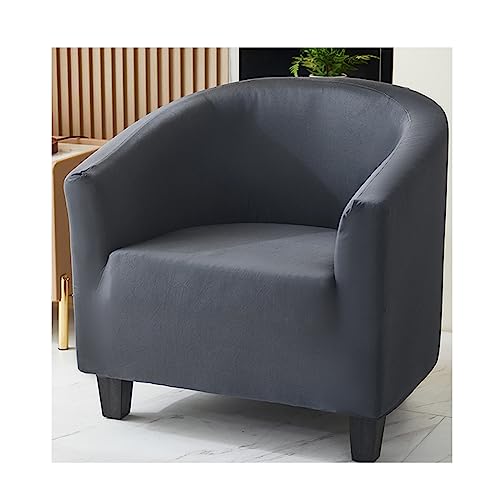 XGANGM Club Chair Covers Slipcover Stretch Barrel Armchair Sofa Covers Tub Chair Slipcovers Spandex Removable Furniture Protector Arm Chair Cover for Living Room,#2,1 Pieces