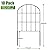 Decorative Garden Fence No Dig Fencing 12 Pack, 13ft (L) x 24in (H) Rustproof Metal Wire Panel Border Animal Barrier,Apply to Dog Fencing Outdoor for The Yard