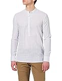 Camisa de moda para hombre LTB Jeans Pajoda Camisa, White Kentucky Blue Stripes 11628, M para Hombre